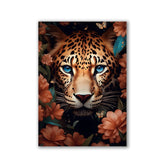 Jaguar Flowers by Rosa Piazza - Affengeile Bilder