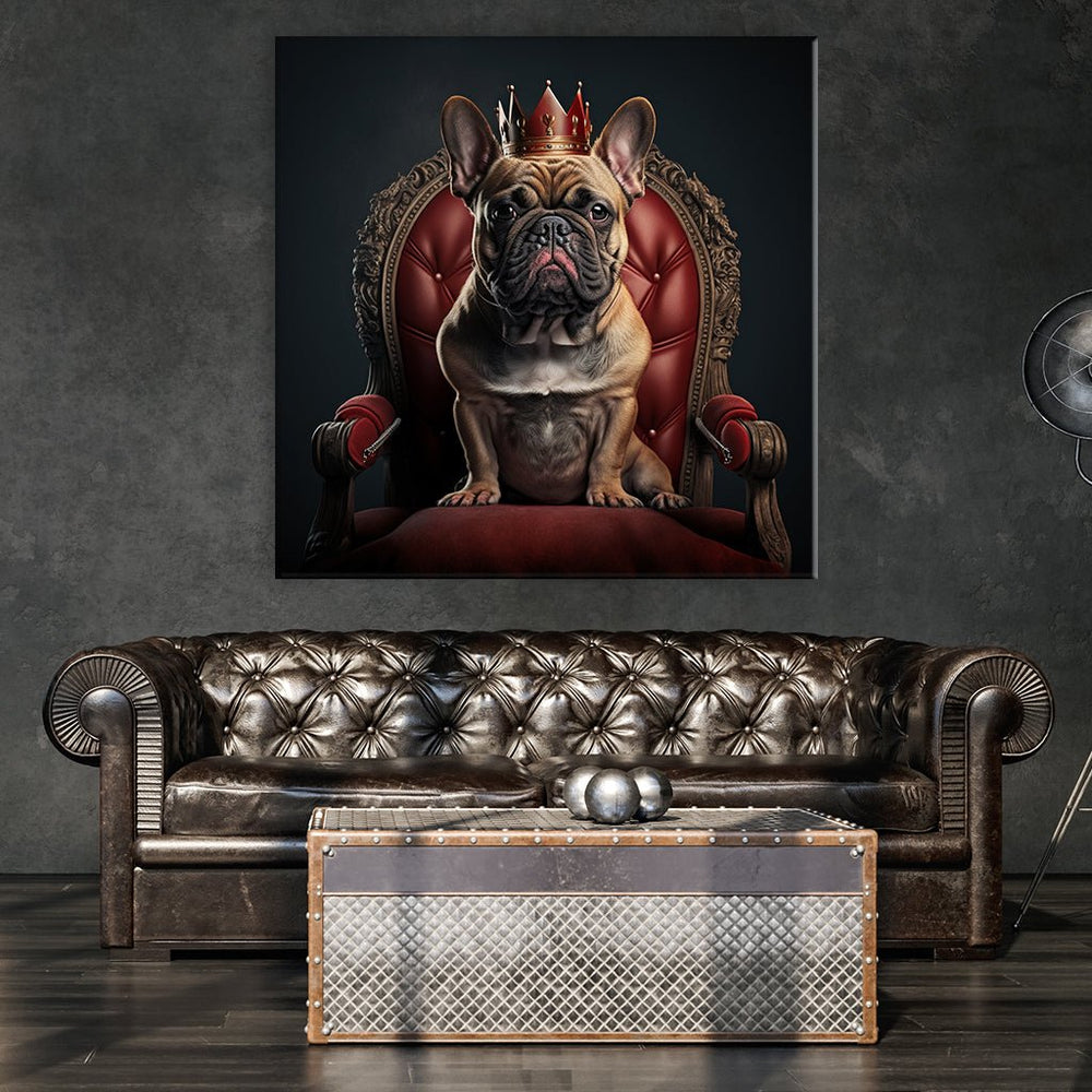 "King Pug" by Nils Rieper - Affengeile Bilder