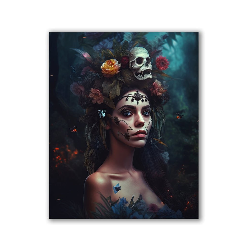 La Calavera Skull Woman by Zenzdesign - Affengeile Bilder
