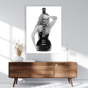 "Lady and the Les Paul" - Affengeile Bilder