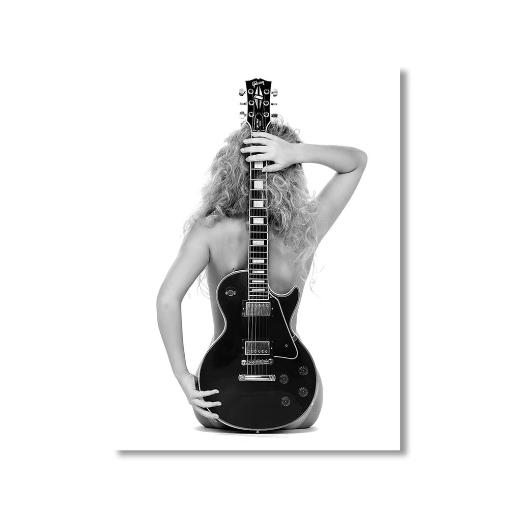 "Lady and the Les Paul" - Affengeile Bilder
