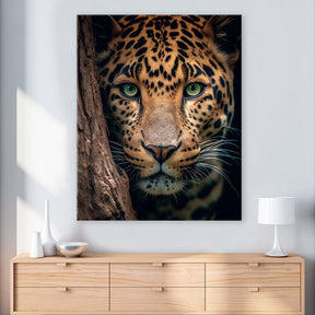 Leopard Hiding by Zenzdesign - Affengeile Bilder