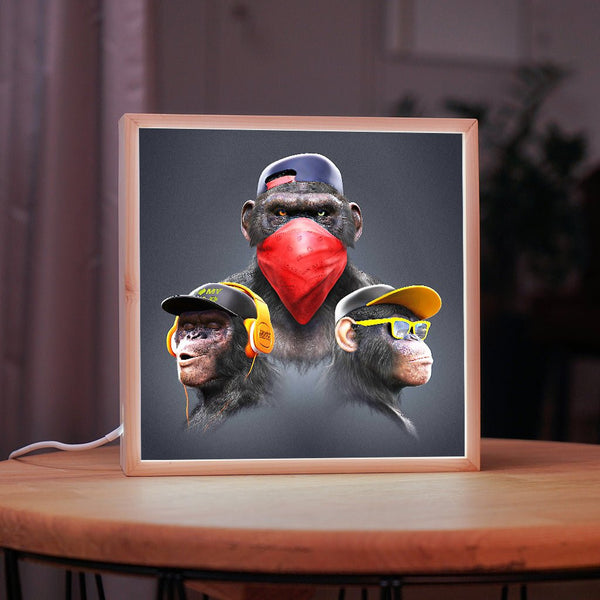 Leuchtrahmen - Affengeil - Affengeile Bilder