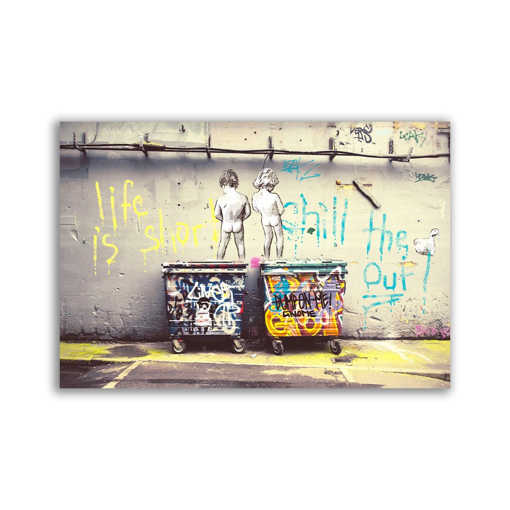 Life is Short by Banksy