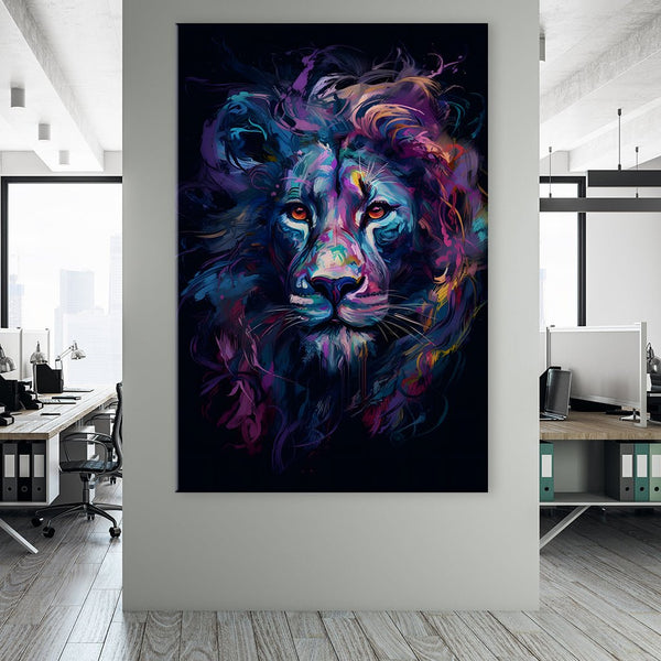Lion Art by Juliano de Araujo - Affengeile Bilder