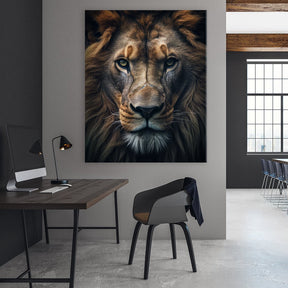 Lion Portrait by Zenzdesign - Affengeile Bilder