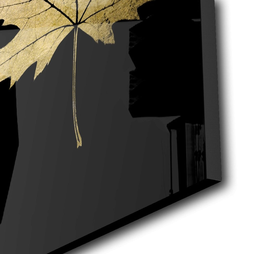 Maple Leaf Goldversion auf Acryl - Affengeile Bilder