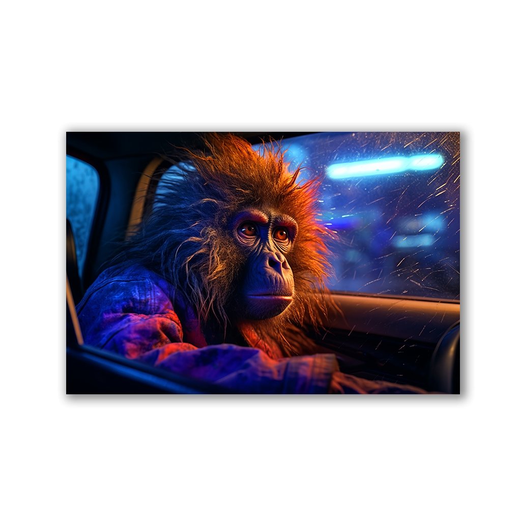 Monkey On The Storm by Juliano de Araujo - Affengeile Bilder