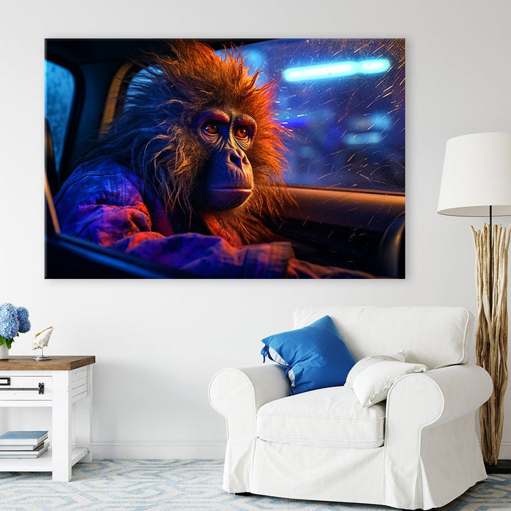 Monkey On The Storm by Juliano de Araujo - Affengeile Bilder