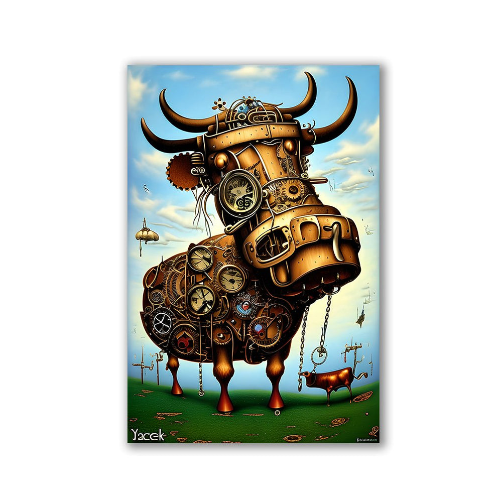 Moo-tion in Metal by Artwerx - Affengeile Bilder