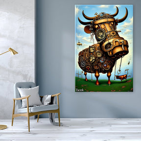 Moo-tion in Metal by Artwerx - Affengeile Bilder