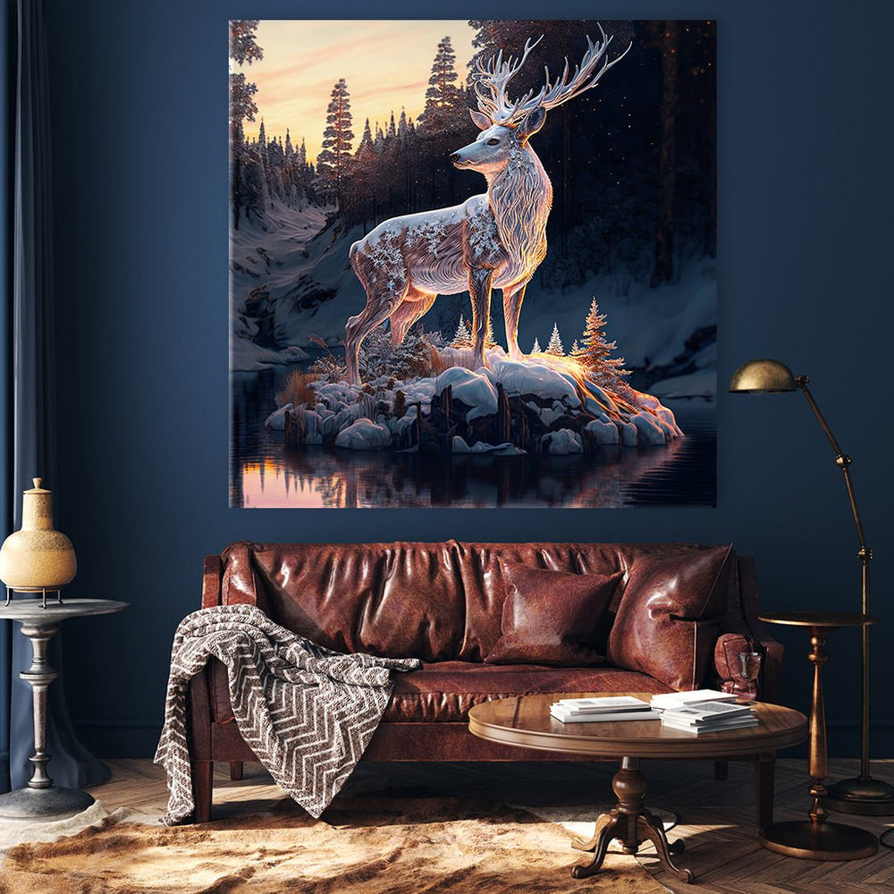 Mystic Winter Deer by Catill - Affengeile Bilder