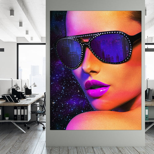 "Neon Dreams Print" - Affengeile Bilder