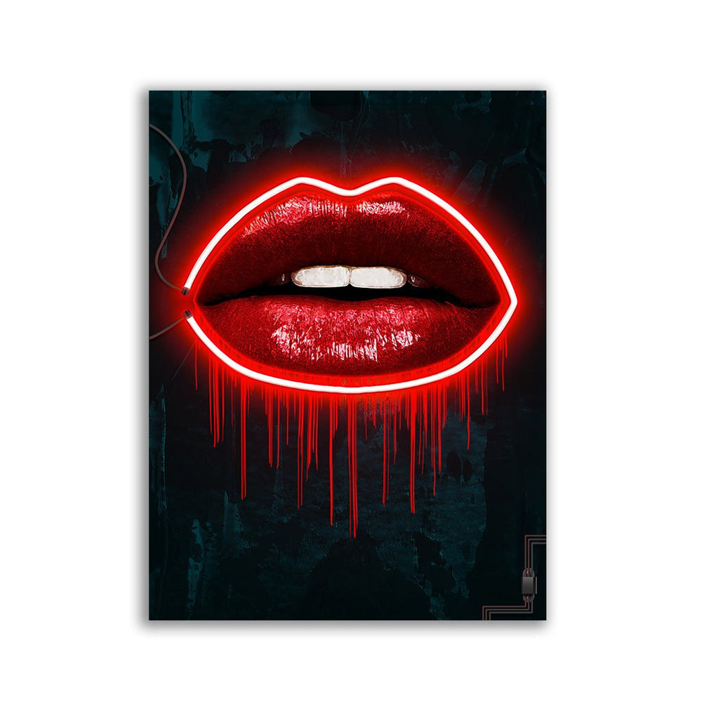 "Neon Lips" by Frank Amoruso - Affengeile Bilder