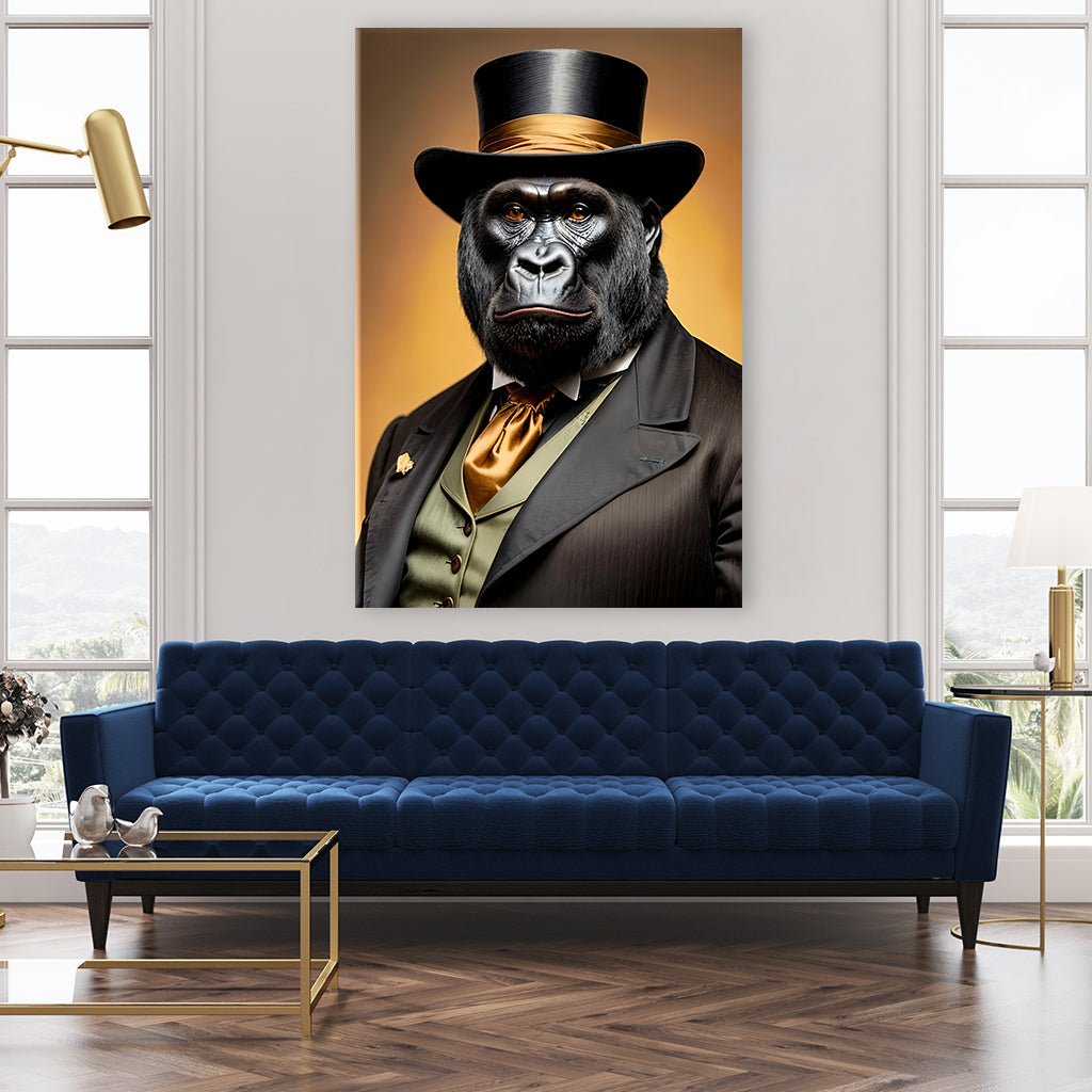 Noble Monkey by Adrian Vieriu - Affengeile Bilder