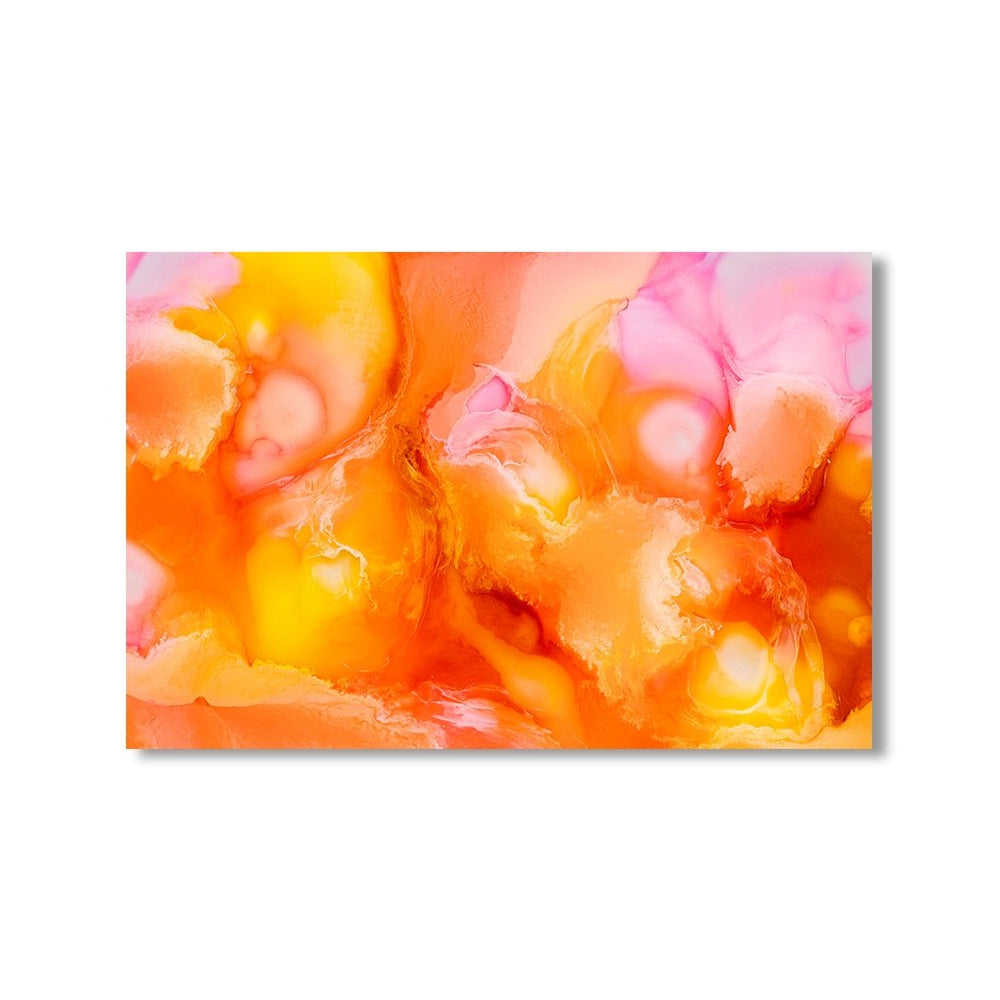 Orange-Pink Liquid Colors by Robert Kohlhuber - Affengeile Bilder