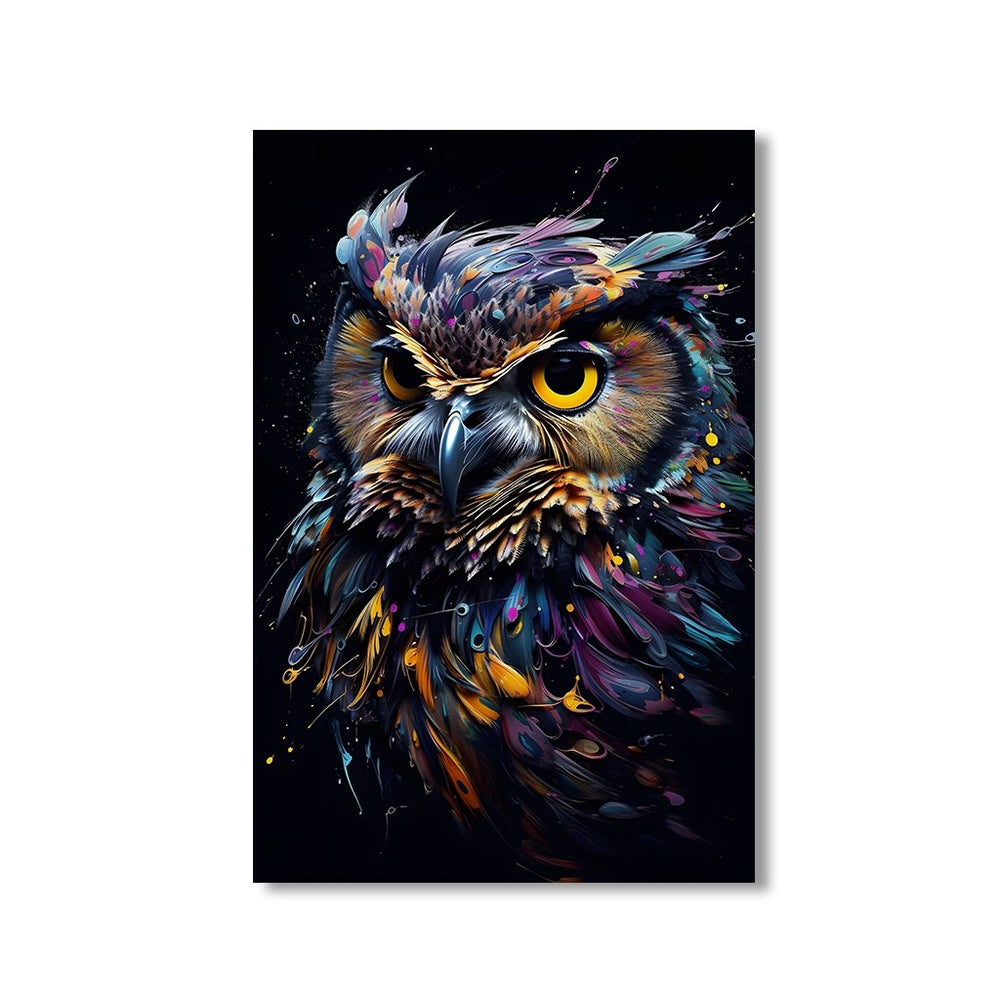 Owl Art by Juliano de Araujo - Affengeile Bilder