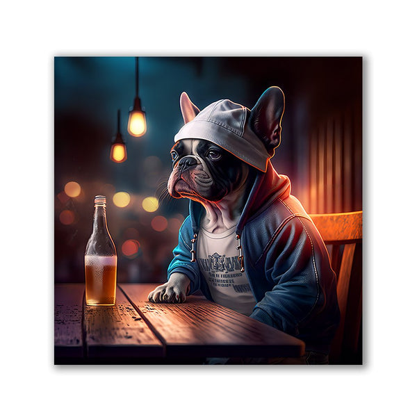 Pub Pups - French Bulldog by Natale Palazzo - Affengeile Bilder
