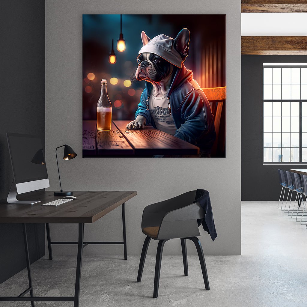 Pub Pups - French Bulldog by Natale Palazzo - Affengeile Bilder