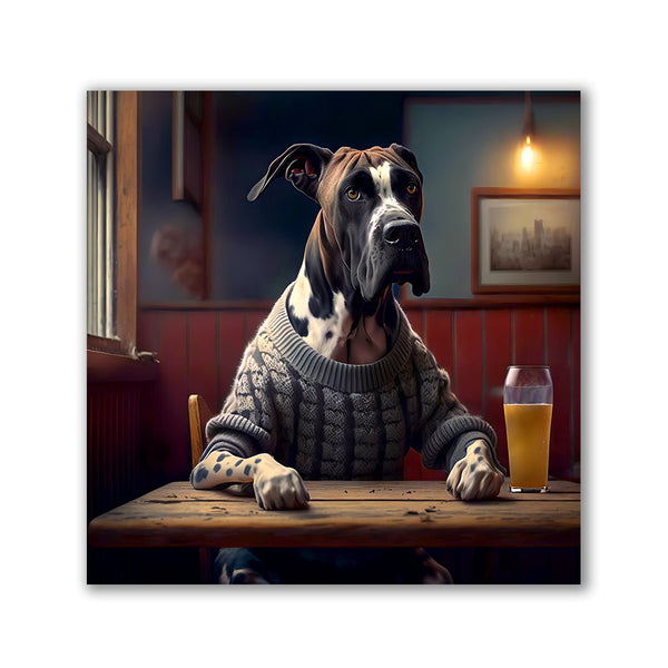 Pub Pups - Great Dane by Natale Palazzo - Affengeile Bilder