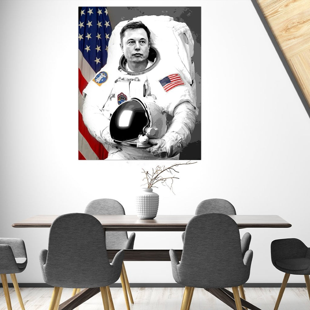 "Space Elon" by Lukas Avalon - Affengeile Bilder