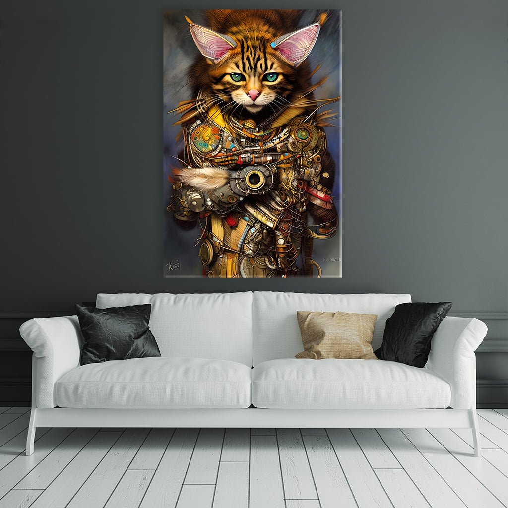 Spiritual Warrior Cat by Artwerx - Affengeile Bilder