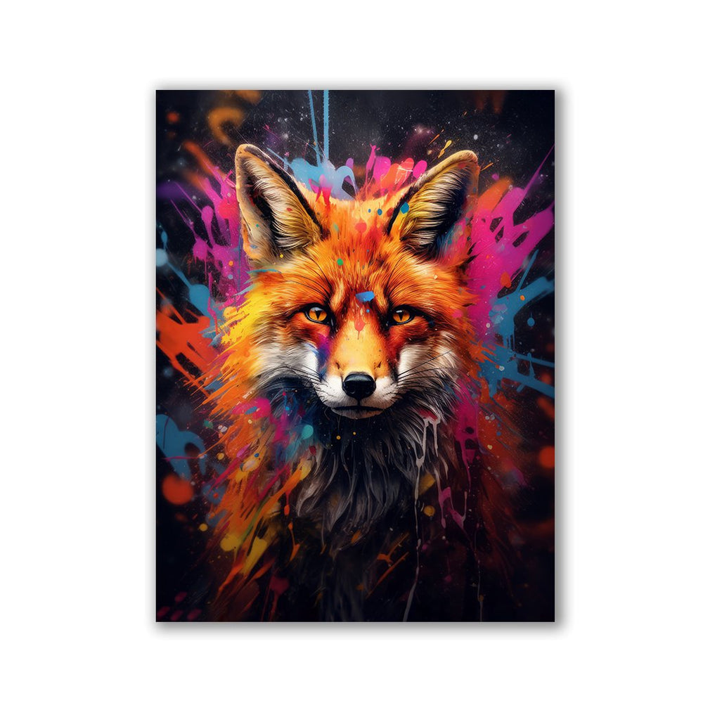Splatter Fox by Zenzdesign - Affengeile Bilder