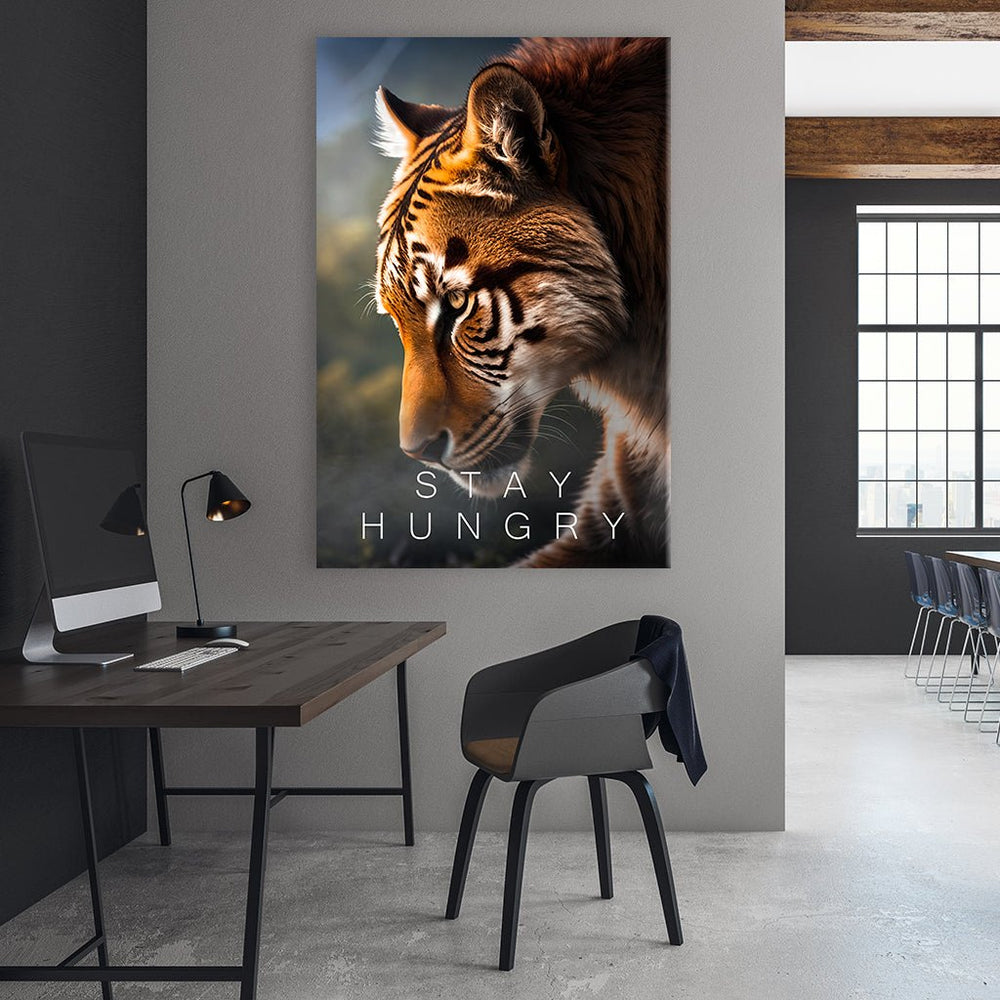 Stay Hungry - Tiger by Adrian Vieriu - Affengeile Bilder
