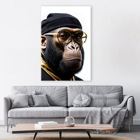 Stylish Monkey - Dude by Adrian Vieriu - Affengeile Bilder