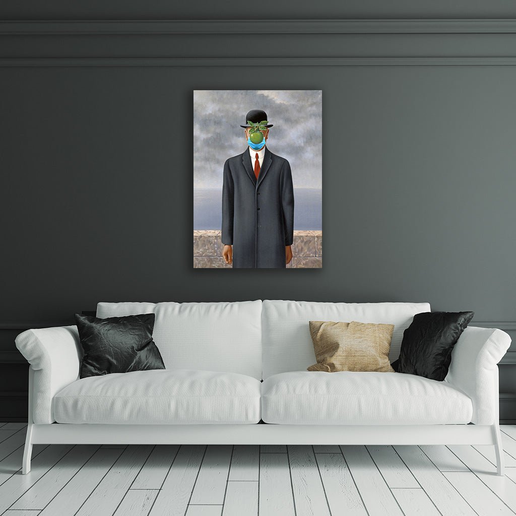 "The son of man 2021" by Mr. Underdott - Affengeile Bilder