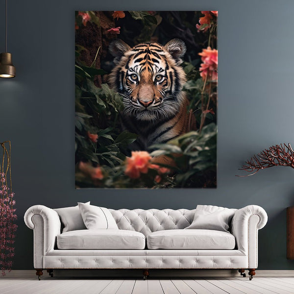 Tiger Cub Flowers by Zenzdesign - Affengeile Bilder