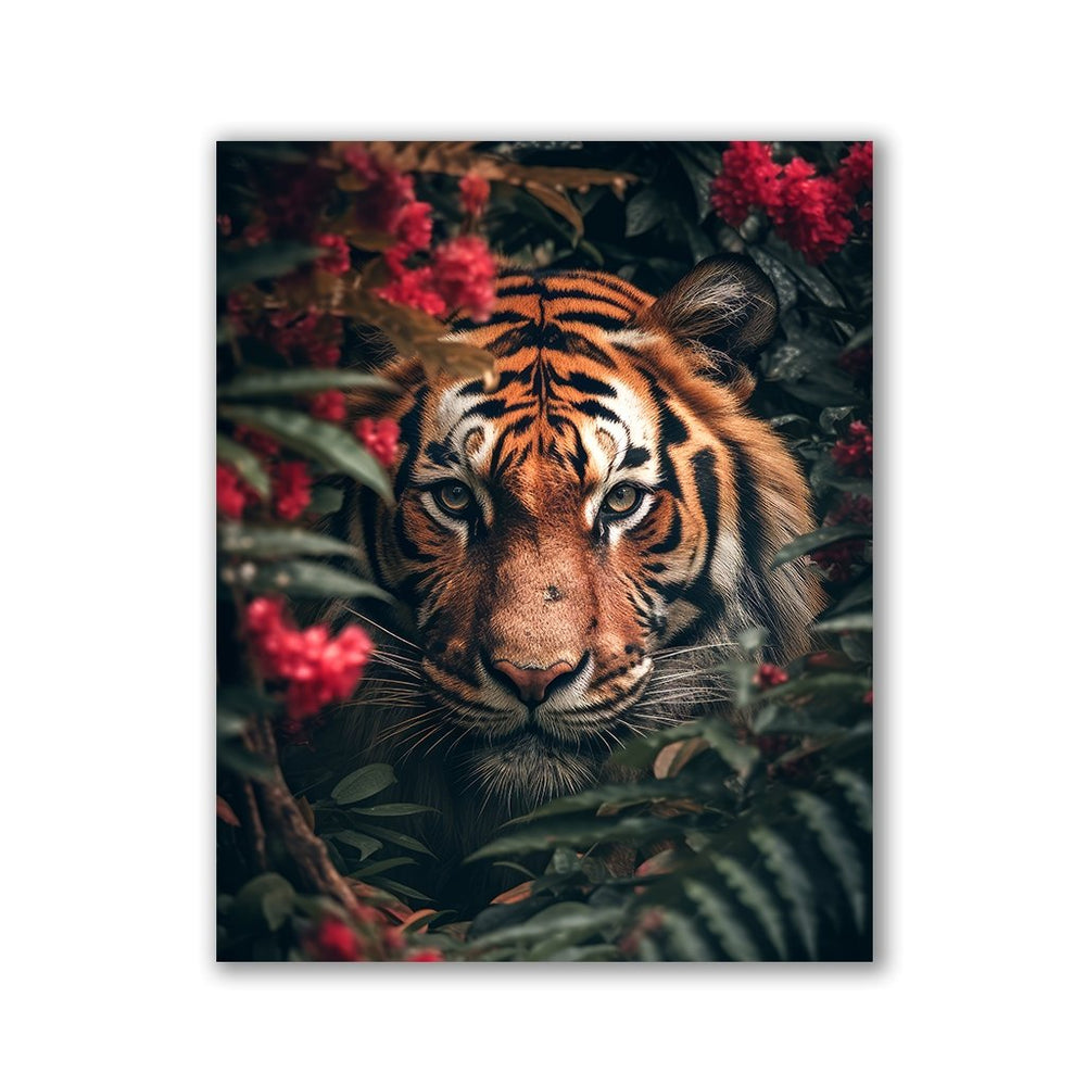 Tiger Flowered by Zenzdesign - Affengeile Bilder