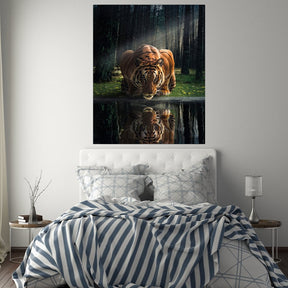 "Tiger in the Woods" - Affengeile Bilder