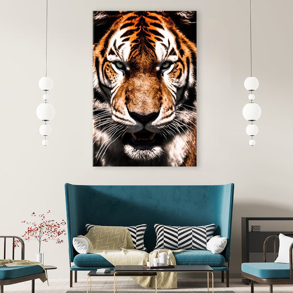 Tiger Portrait by Adrian Vieriu - Affengeile Bilder