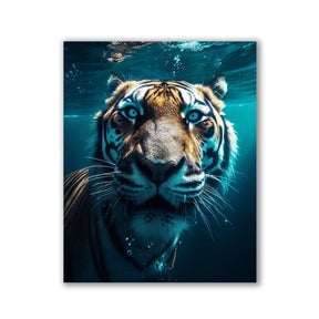 Tiger Underwater by Zenzdesign - Affengeile Bilder