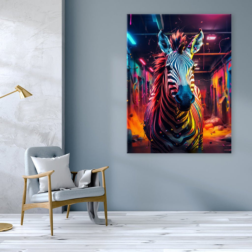 Vivid Zebra by Zenzdesign - Affengeile Bilder