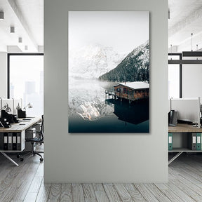 "Winter Lake" by Philipp Pilz - Affengeile Bilder